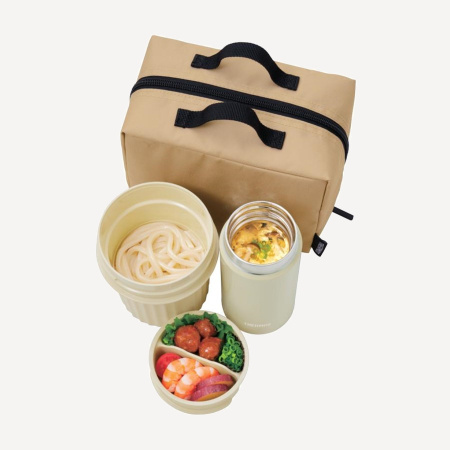 Ланч набор Thermos JEC-1000 BE 1L (Beige/Creamy, +6h/-8h)